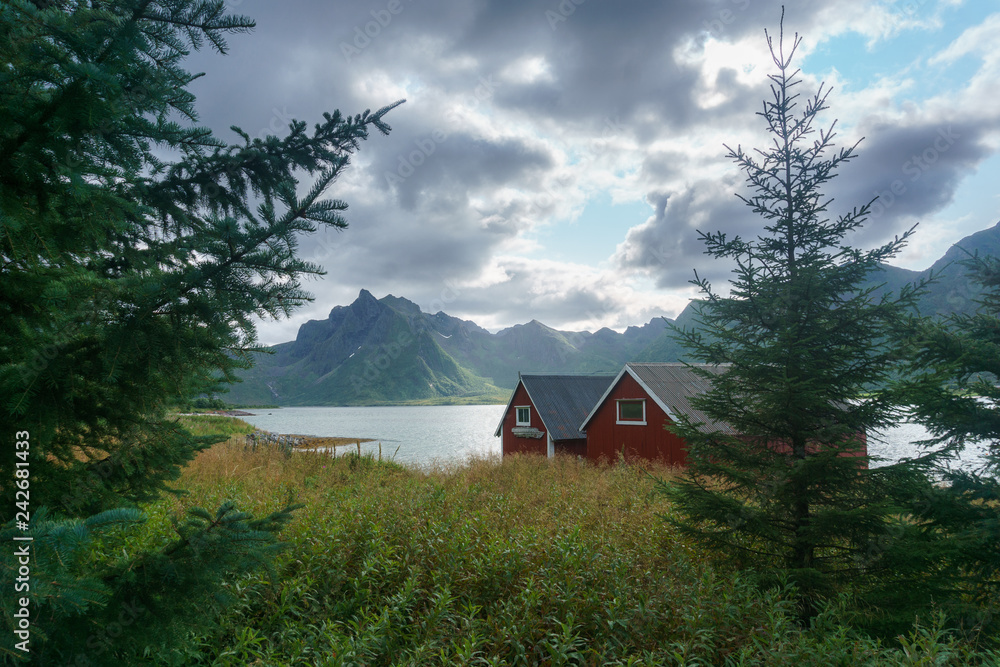 Typical landscape of northern Norway