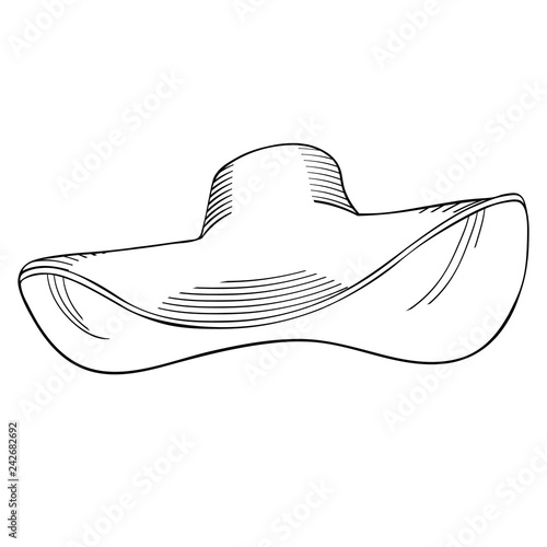 female headdress hat with a bow.  illustration