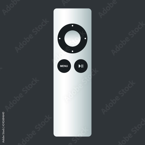 Illustration remote controll tv