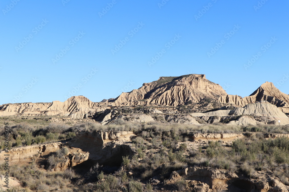 désert des Bardenas Reales , Espagne désert des Bardenas Reales , Espagne