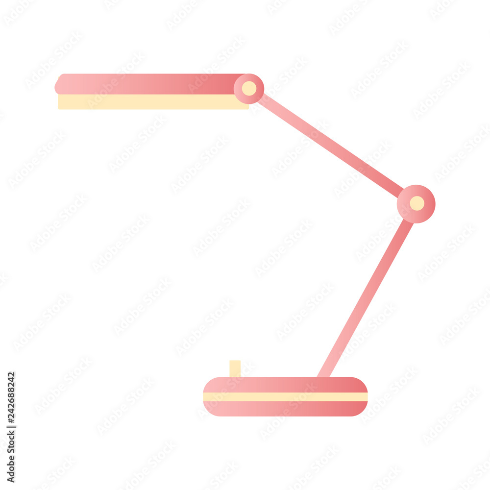 Modern table lamp simple concise form of a pleasant color. Modern table lamp simple concise form of a pleasant color.