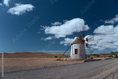 Windmill in Antigua, Fuerteventura, Canary Islands, Spain