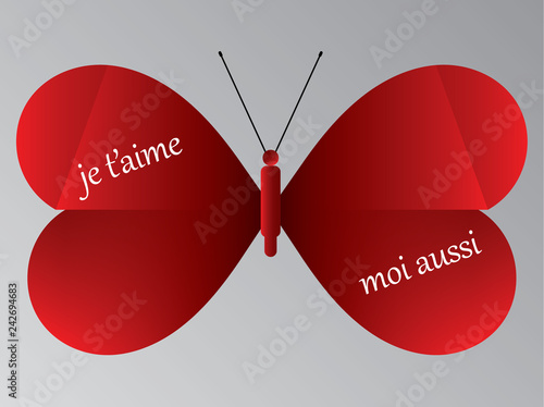 Cœurs papillon