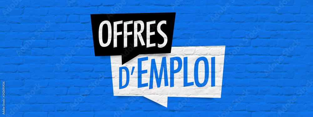 Obraz premium Offres d'emploi