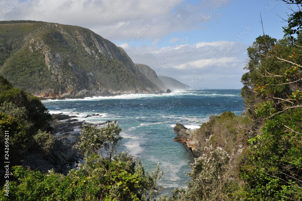 Fototapeta premium Tsitsikamma Falls, Garden Route, South Africa