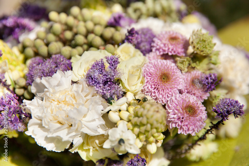 Bouquet of different flowers.