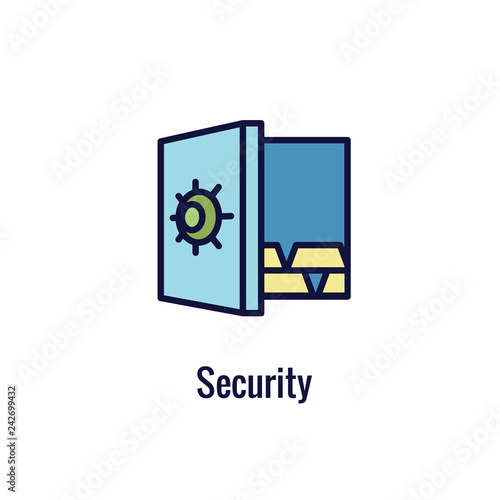 Retirement Account and Savings Icon Set w Mutual Fund, Roth IRA, etc