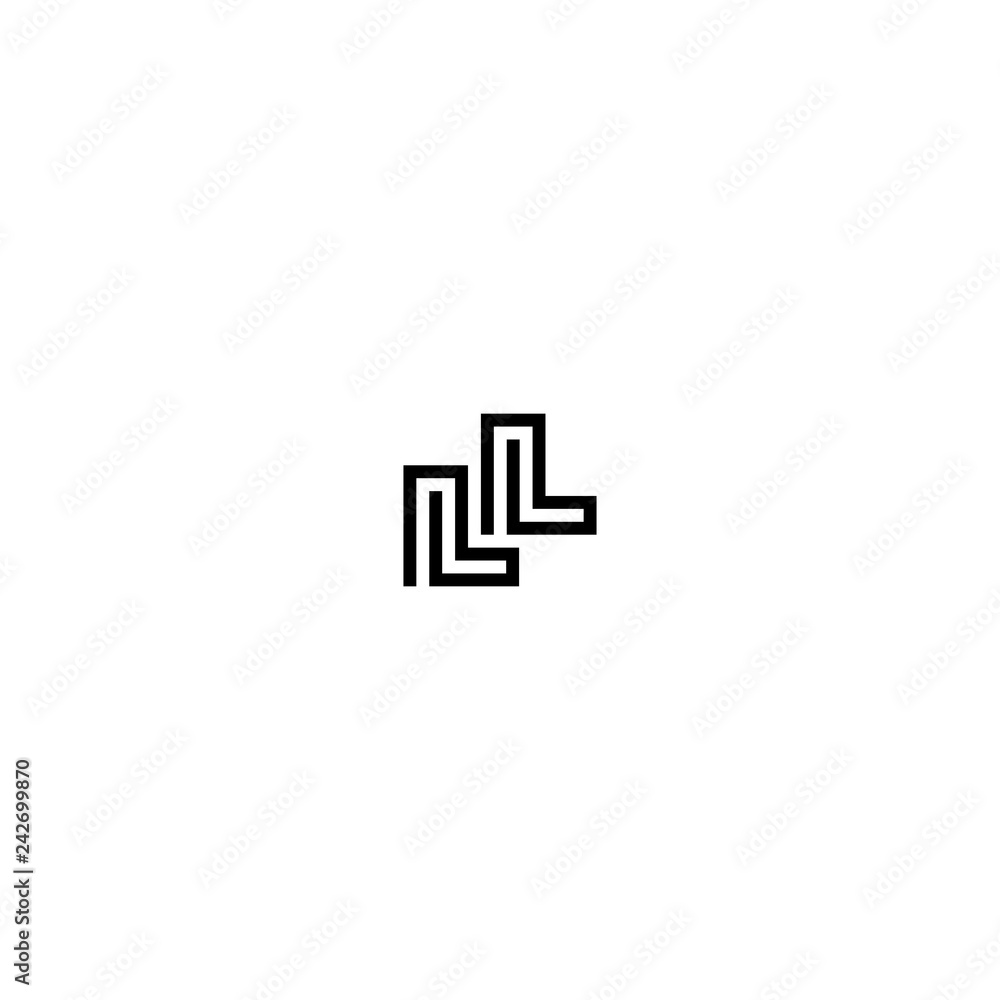 L brand fashion logo L brand fashion logo