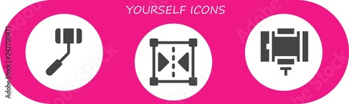  yourself icon set
