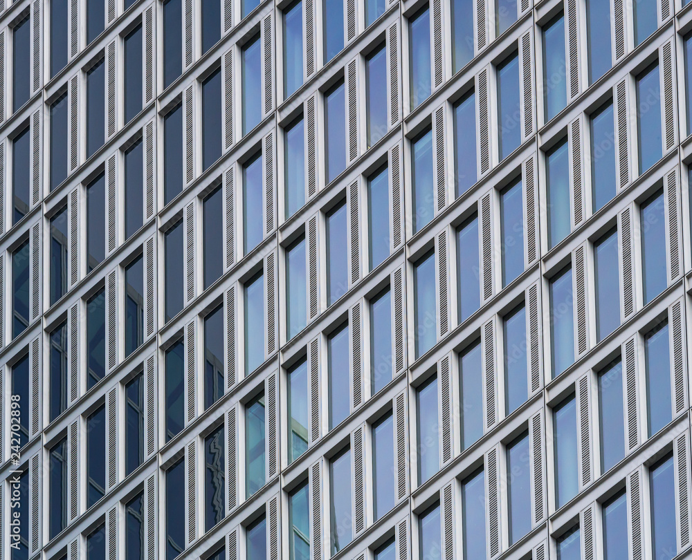 modern architecture, luxury hotel Jumeirah, facade, Frankfurt, Hesse, Germany