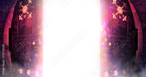 The open door, magic