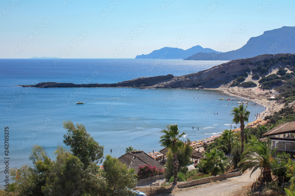Obraz premium beautiful beach on Kos island