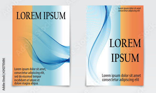 Cover set abstract design. Liquid wave background. Flow shapes vector. Abstract 3d flow shape. Fluid colors pattern. Modern fluid colorful texture.