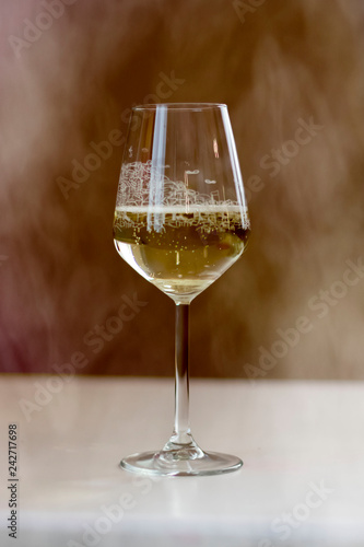 A glass