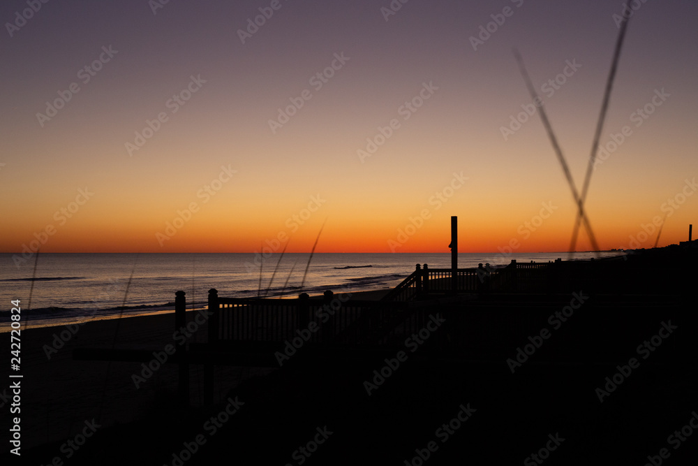 Emerald Isle at Sunset