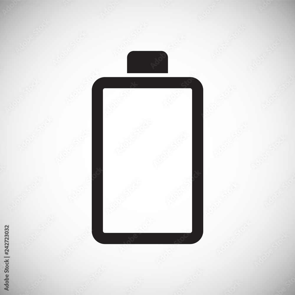 Battery icon on white background for graphic and web design, Modern simple vector sign. Internet concept. Trendy symbol for website design web button or mobile app Battery icon on white background for graphic and web design, Modern simple vector sign. Internet concept. Trendy symbol for website design web button or mobile app