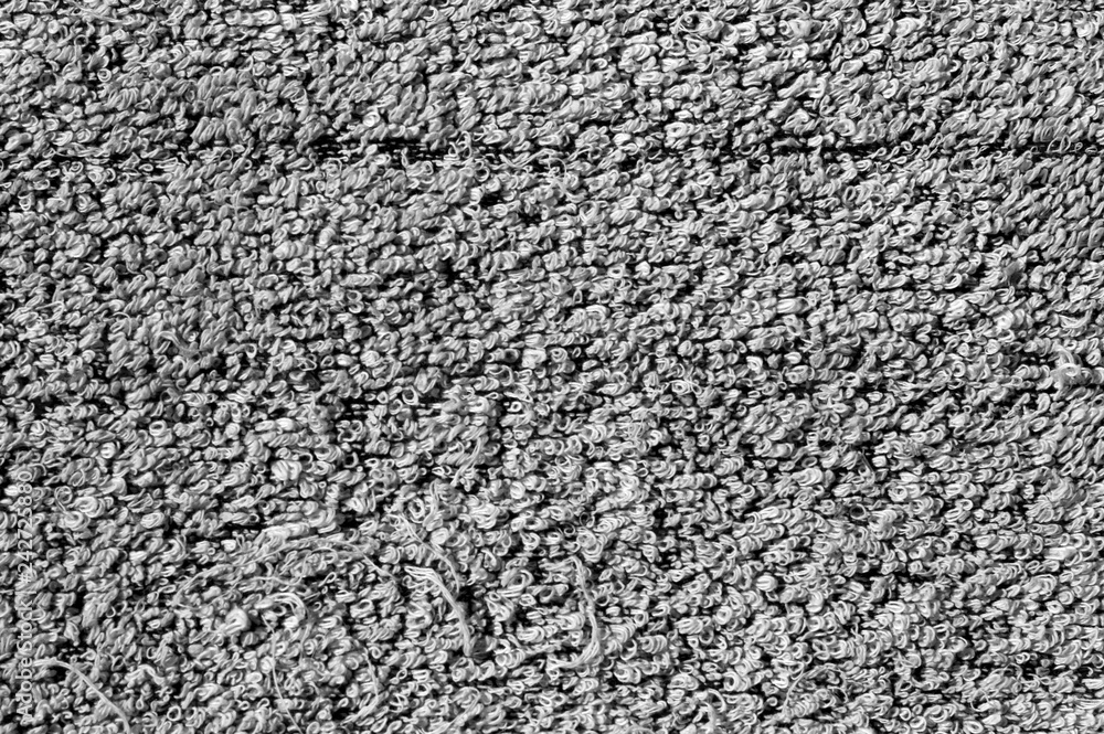 Old towel texture in black and white. Old towel texture in black and white.
