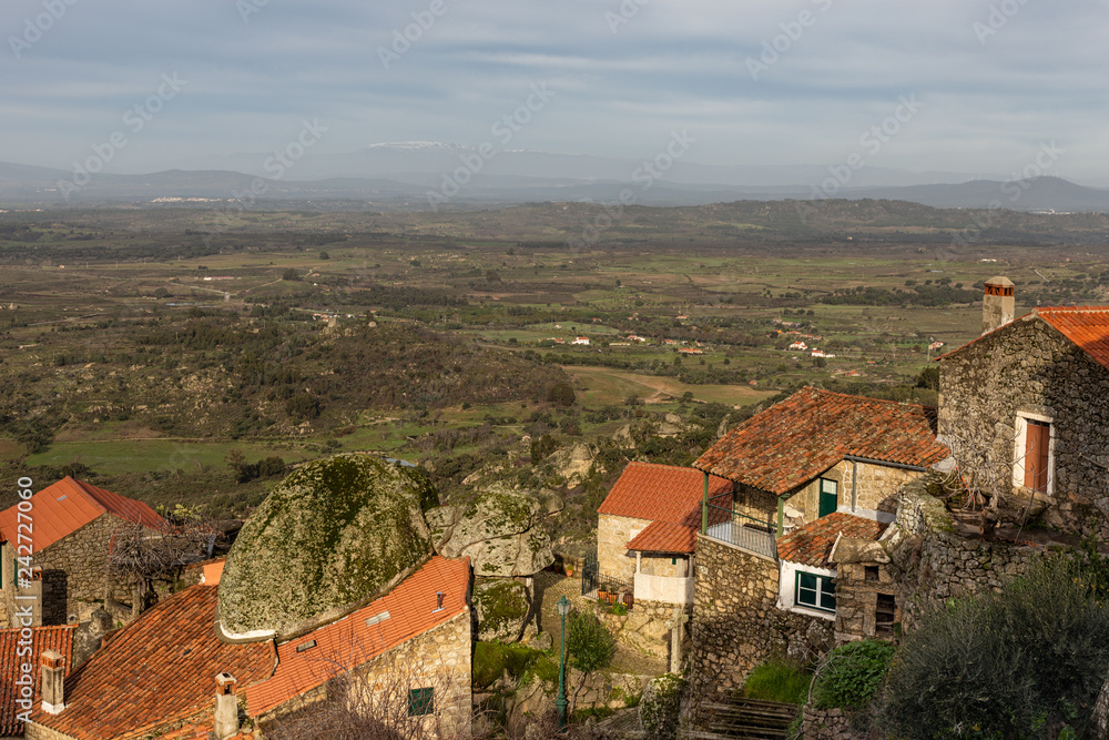 Landscape from the historic village of Monsanto. Portugal. Landscape from the historic village of Monsanto. Portugal.