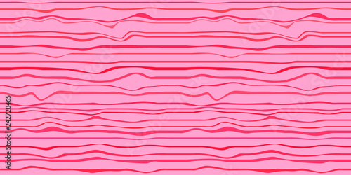 Seamless colored pattern with stripes. Stripe pattern. Wavy background. Abstract texture with many lines. Geometric wallpaper. Doodle for flyers, shirts and textiles