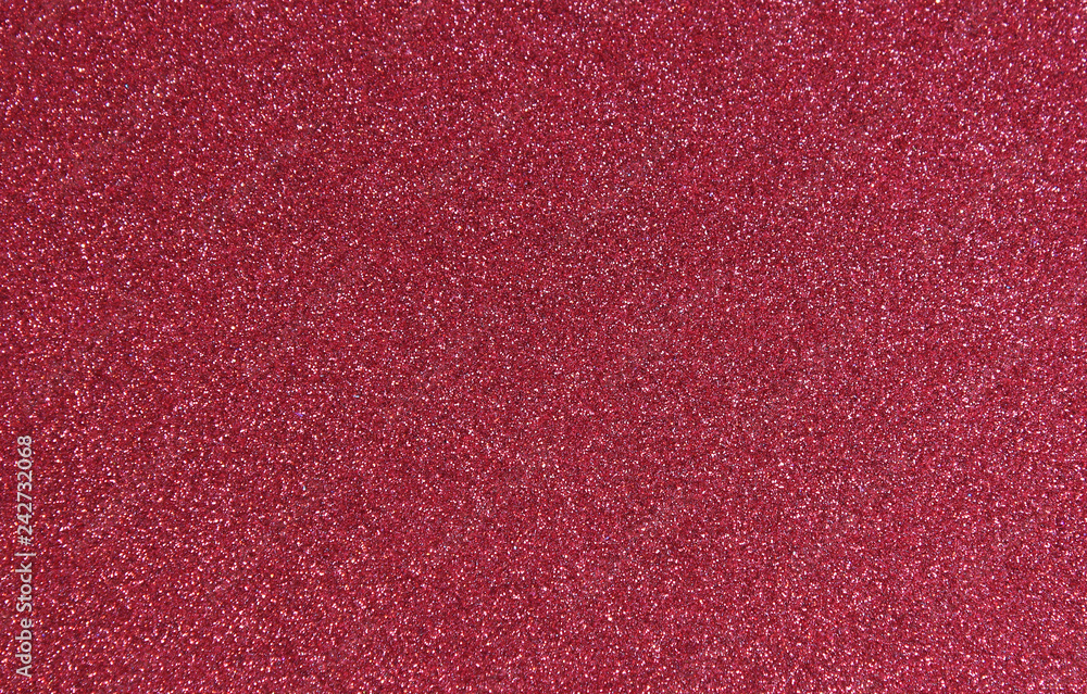 Fototapeta premium Red glitter texture for background