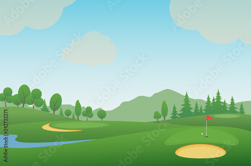 Golf course
