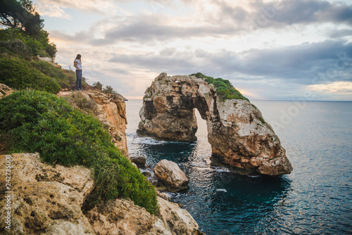 Girl in Mallorca, Spain