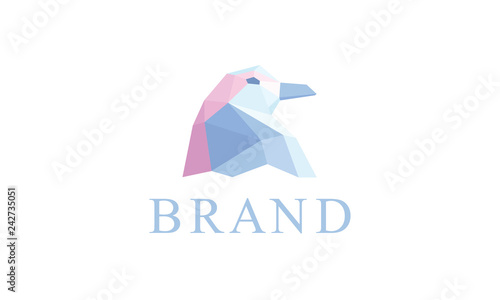 Penguin vector logo. You can use this designs everywhere, logo design, on your website, on T-shirts, business cards, social media, label design, apparel design, on web & banners etc 