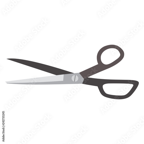 scissors black icon