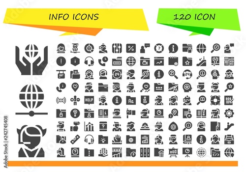  info icon set