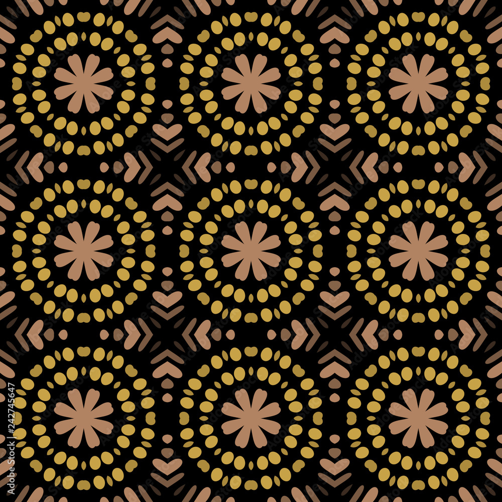 Seamless background pattern with a variety of multicolored lines. Seamless background pattern with a variety of multicolored lines.