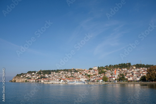 Cityscape of Ohrid, Republic of Macedonia