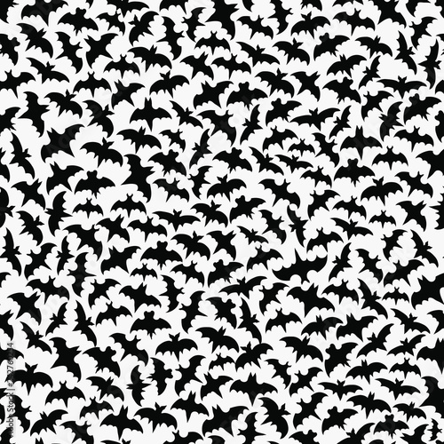 Bat background Halloween se...
