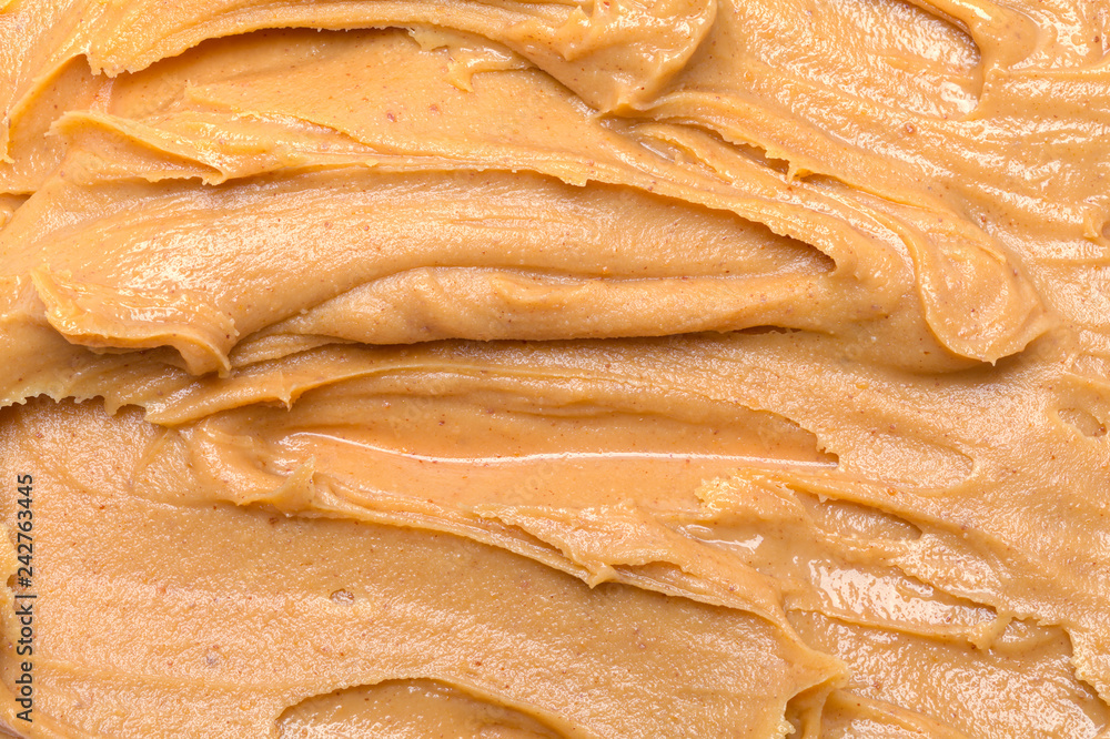 Smeared Peanut Butter Background Smeared Peanut Butter Background