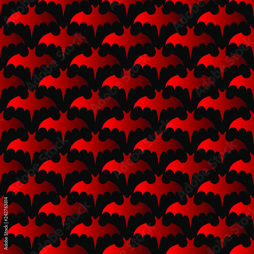 Bat background Halloween se...