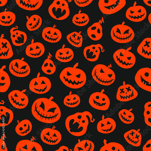 Pumpkin background Hallowee...