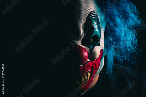 Creepy Clown Portrait