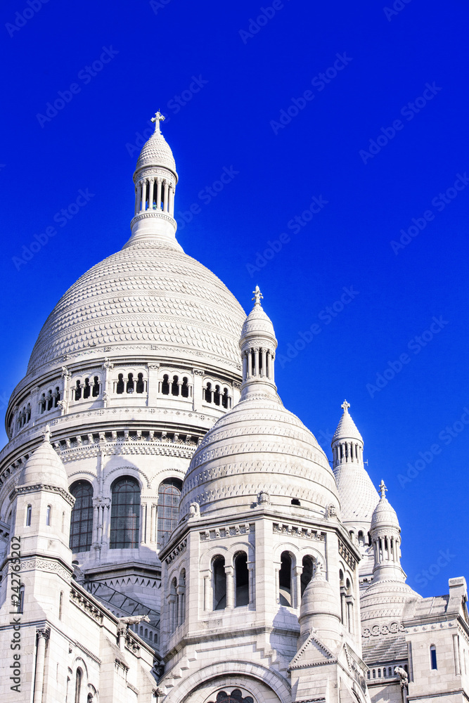 Sacré-Coeur Basilica on the hill of Montmartre in Paris, France Sacré-Coeur Basilica on the hill of Montmartre in Paris, France