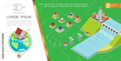 Isometric Hydroelectricity Concept