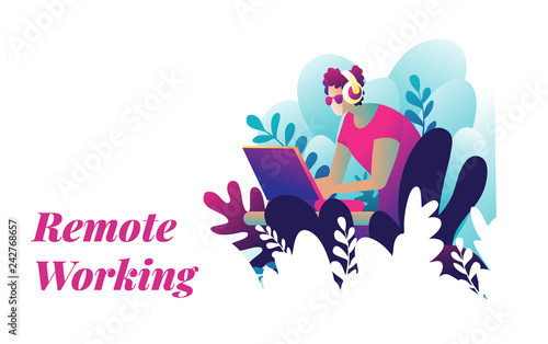 Remote working is a disruption trend
