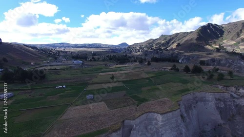 Quilotoa is a water-filled caldera and the most western volcano in the Ecuadorian Andes. 
