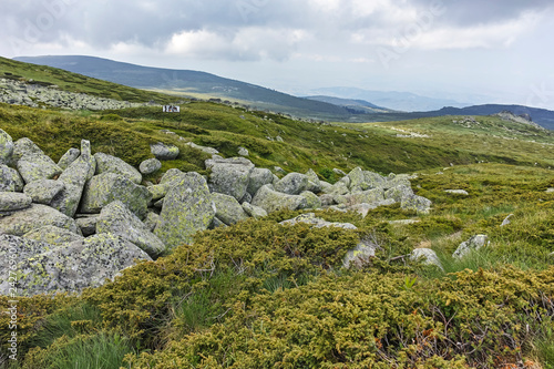 Summer Landscape From Hiking trail for Cherni Vrah peak at Vitosha Mountain, Sofia City Region, Bulgaria © hdesislava