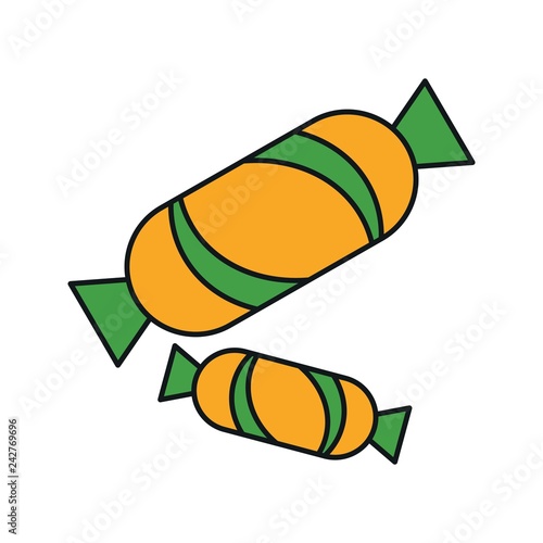vector toffee icon