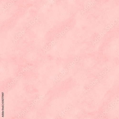 Abstract seamless pattern with pink watercolor spots. Hand-drawn illustration.