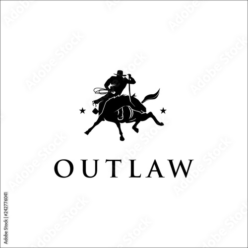 rodeo silhouette logo.