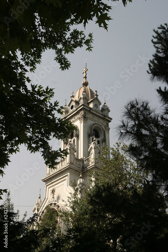 Bulgarian Church (Bulgar Kilisesi) at Balat District in Istanbul, Turkey.