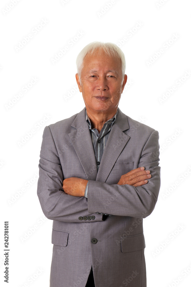 senior asian business male senior asian business male