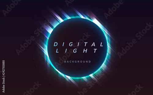 Digital light background