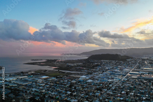 Canvas Print San Francisco Bayview Hunters Point District