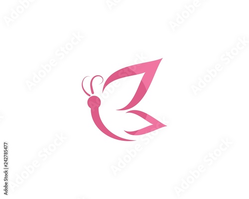 Fototapeta Naklejka Na Ścianę i Meble -  Butterfly Logo