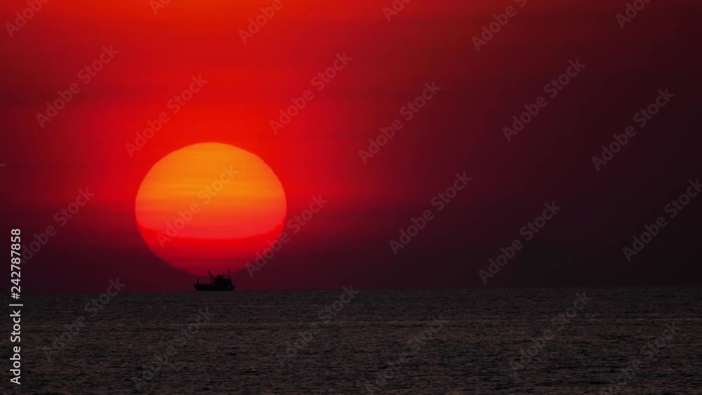 Sunset landscape at Phuket